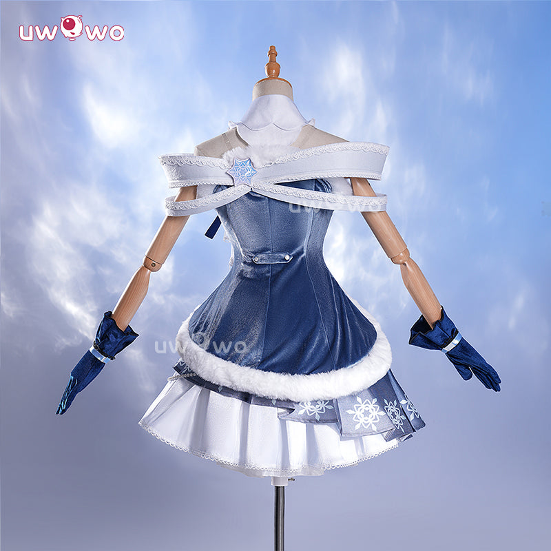 Uwowo Collab Series: V Singer 2025 Snow Winter Christmas Cosplay Costume