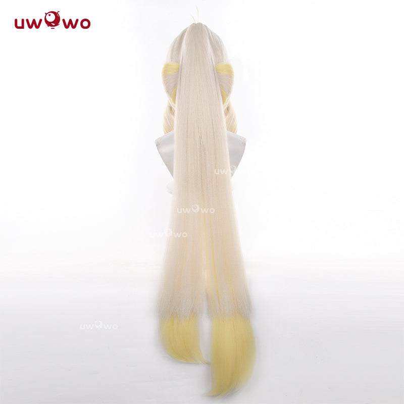 Uwowo Wuthering Waves Suisui wuwa Cosplay Wig Long Yellow Hair