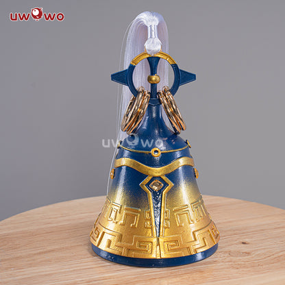 Uwowo Genshin Impact Prop Guizhong Madame Ping Prop Weapon Cleansing Bell