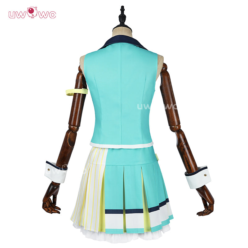 Uwowo Collab Series: Love Live ! Cheerleader Unawaken Cheer Girl Koizumi Hanayo Cosplay Costume