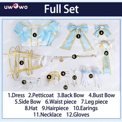 Uwowo Collab Series: Love Live! Watanabe You Luxury Cruise  School Idol Festival Cosplay Costume XS-2XL