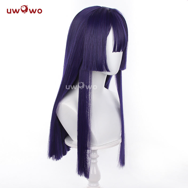 Uwowo Honkai Star Rail Pela Ice Belobog HSR Cosplay Wig Long Purple Hair