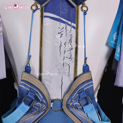 Uwowo Collab Series: Game Wuthering Waves WuWa Qingxiao Cosplay Costume XS-3XL