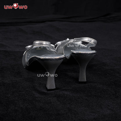UWOWO Game Zenless Zone Zero/ZZZ Remielle Dan White Angel Cosplay Shoes