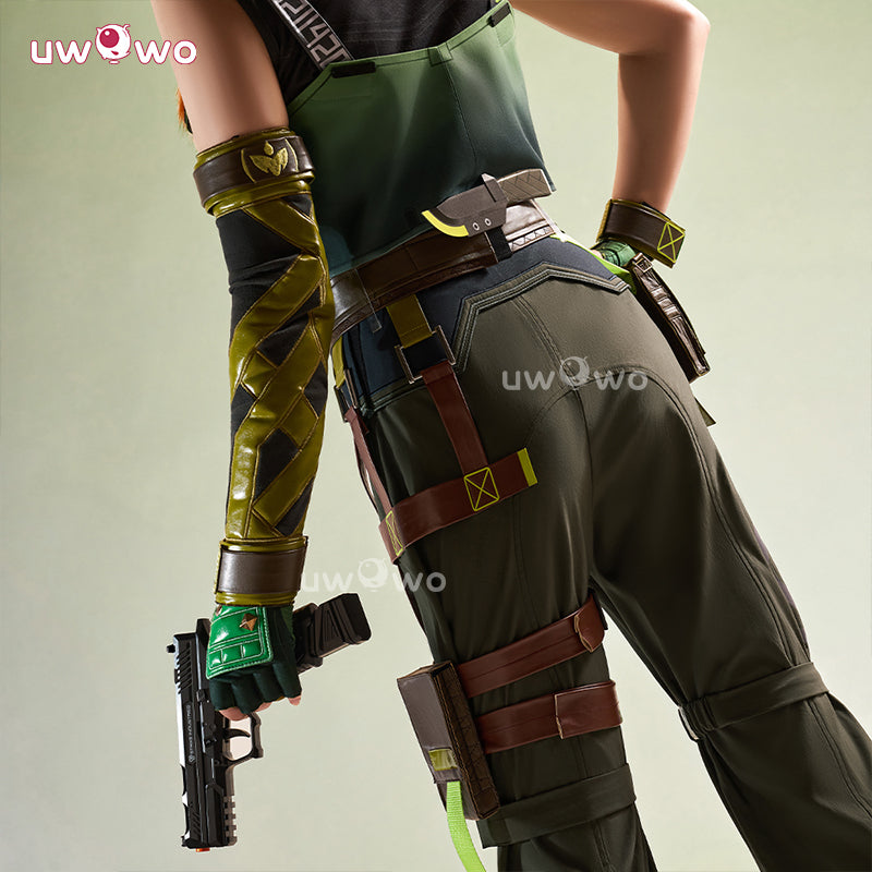 Uwowo Collab Series: Game Valorant Fade Cosplay Costume S-XL
