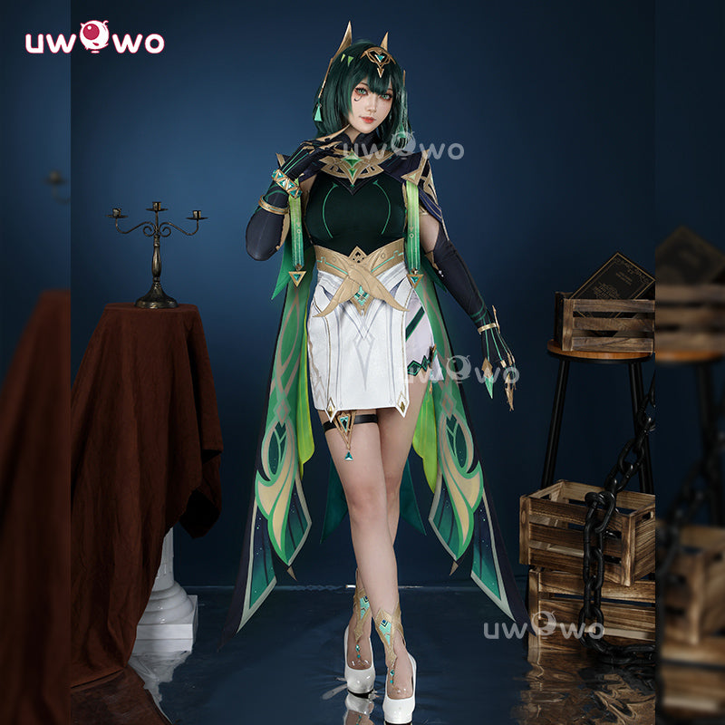 Uwowo Collab Series: Genshin Impact Nefer Nod-Krai Song of the Welkin Moon Cosplay Costume XS-2XL
