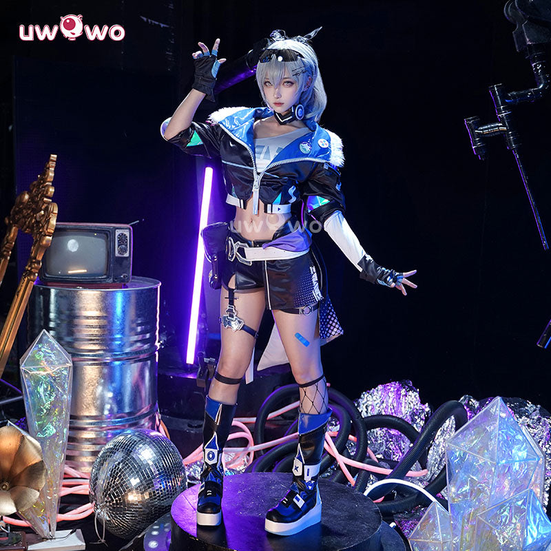 Uwowo Collab Series: Honkai Star Rail Silver Wolf Hacker Stellaron Hunters HSR Cosplay Costume