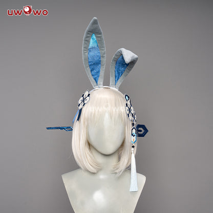 【Clearance】[Last Batch] Exclusive Uwowo Genshin Impact Fanart Guizhong Cute Bunny Suit Cosplay Costume