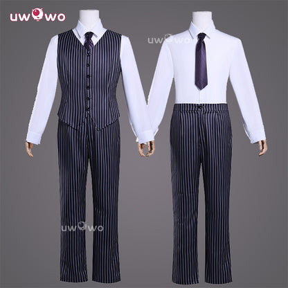 Uwowo Collab Series: Wednesday Season 2 Father Gomez Addams Halloween Cosplay Costume XS-3XL