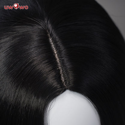【Pre-sale】Uwowo Valorant Cosplay Viper Cosplay Wig Short Black Hair
