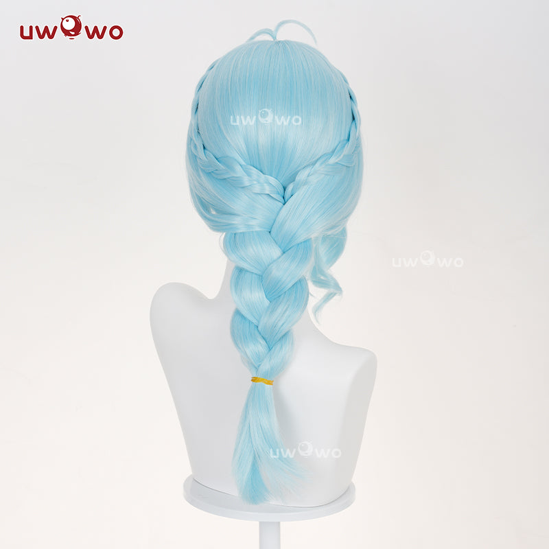 Uwowo Game Zenless Zone Zero/ZZZ Seed Cosplay Wig Long Blue Hair