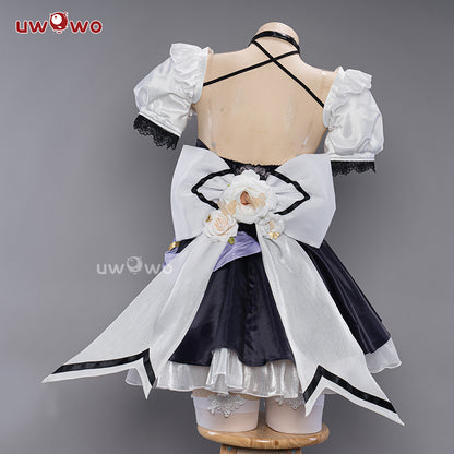 S-3XL Uwowo Honkai Impact 3rd: Elysia Maid Miss Pink Elf Dress Cosplay Costumes