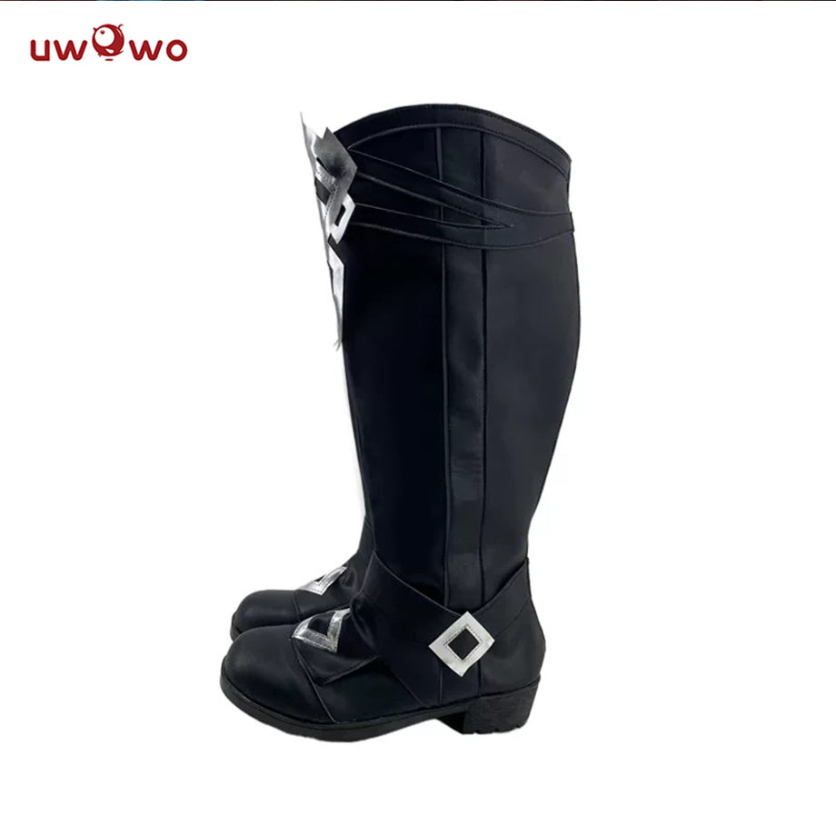 Uwowo Genshin Impact Fatui Harbingers Il Capitano The Captain Natlan Cosplay Shoes Boots