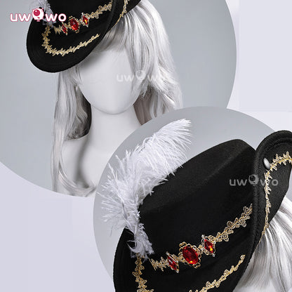 Uwowo Collab Series: Love and Deepspace MC's Bloodmoon Soulpact Couple Sylus Silverwing Fiend Cosplay Costume S-2XL