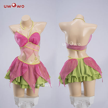 [Last Batch] INSTOCK Uwowo Flora S4 Fairy Club Transformation Cosplay Costume S-3XL