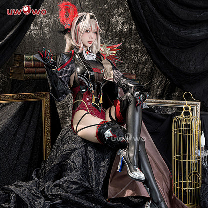 [Last Batch]【In Stock】Uwowo Genshin Impact Fanart Eula Alter Pyro Cosplay Costume