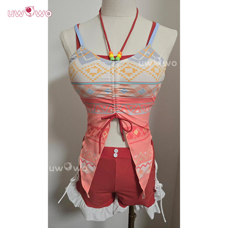 Uwowo Collab Series: Love and Deepspace MC 'My' Midsummer Reverie Caleb Couple Water-Ready Swimsuit Cosplay Costume S-XL