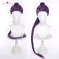 Uwowo Kpop Huntrix Rumi Cosplay Wig Long Purple Hair