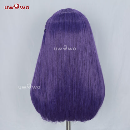 Uwowo Fate/Stay Night HF III. spring song Sakura Matou Dress Cosplay Wig Long Purple Hair