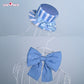 Uwowo Collab Series: Panty & Stocking with Garterbelt Stocking Angel Blue Lolita Cosplay Costume XS-2XL