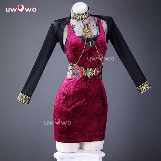 Uwowo Collab Series: Game 30 Anniversary Velvet Dress Cosplay Costume S-2XL