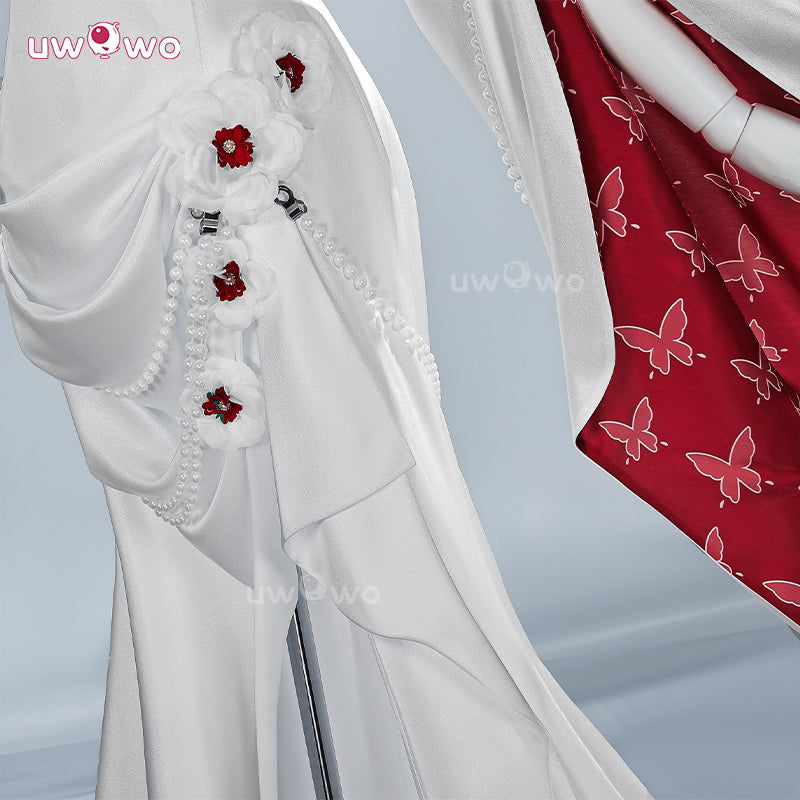 Uwowo Collab Series: Shorekeeper KFC Collab Game Wuthering Waves WuWa Cosplay Costume S-2XL