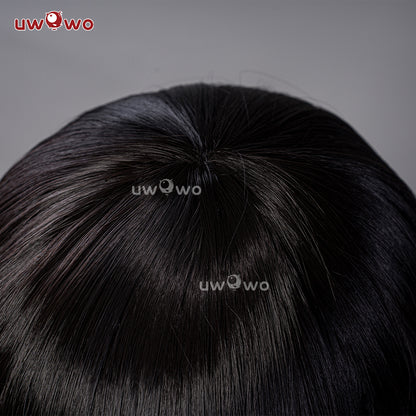 Uwowo Anime Puella Magi Madoka Magica Akemi Homura Cosplay Wig Long Black Hair