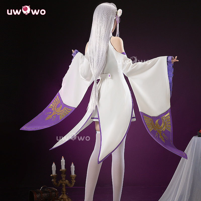 Uwowo Collab Series: Anime Zero Emilia Cosplay Cosutme XS-XL