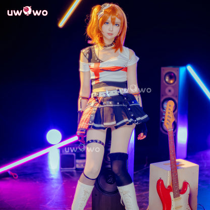 Uwowo Collab Series: Love Live! Kosaka Honoka Idolized Rock ver. Cosplay Costume