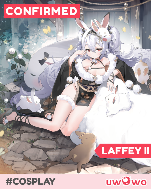 CONFIRMED Uwowo Game Azur Lane Laffey II Languid Tour Bunny Cosplay Costume