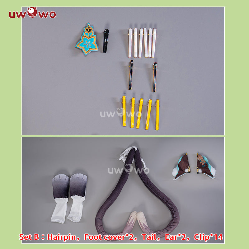 In Stock】Uwowo Genshin Impact Kirara Cosplay Props Kirara Neko