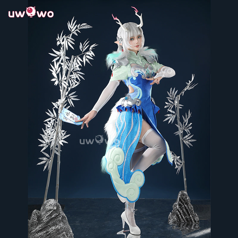 Uwowo Collab Series: Overwatch 2 Kiriko Bai Ze Skin Cosplay Cosutme XS-2XL