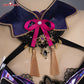 【In Stock】Exclusive Uwowo Genshin Impact Fanart Raiden Shogun Devil Succubus Gown Halloween Cosplay Costume