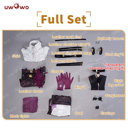 S-3XL Uwowo Honkai Star Rail Kafka Stellaron Hunters HSR Nihility Cosplay Costume