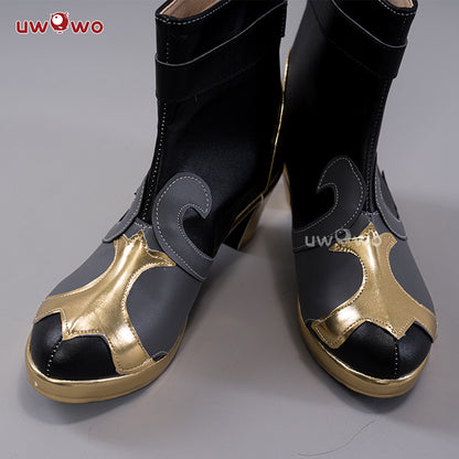 Uwowo Genshin Impact Hydro Fontaine Neuvillette Cosplay Shoes Boots