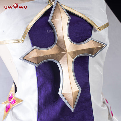 【Clearance Sale】[Last Batch]【In Stock】Uwowo Azur Lane Unicorn Snow White Guardian Angel Cosplay Costume