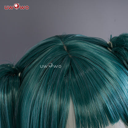 Uwowo Uwowo V Singer Cosplay Wig Green Hair