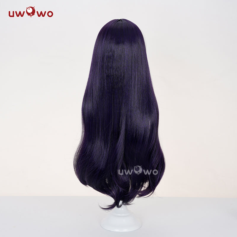 Uwowo Anime My Dress-Up Darling S2 Marin Kitagawa Black Bunny Suit Cosplay Wig Long Purple Hair