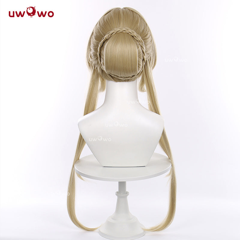 Uwowo Genshin Impact New Sandrone 'Marionette' Cosplay Wig Long Brown Hair