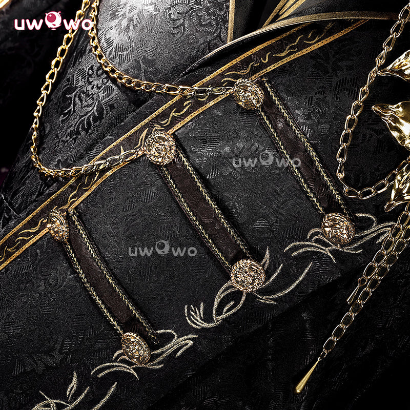 Uwowo Collab Series: Love and Deepspace Xavier King of Darknight Cosplay Costume S-2XL