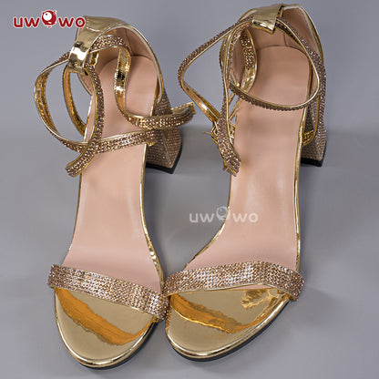 Uwowo Anime Panty & Stocking with Garterbelt Panty Angel Cosplay Shoes