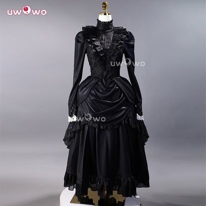 Uwowo Collab Series: Revenant Darkness Doll Skin Elden Ring Nightreign Game Cosplay Costume S-2XL
