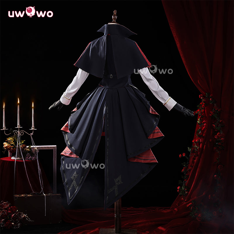 Uwowo Collab Series: Genshin Impact Sandrone Vampire Hunter Tea Party Cosplay Costume S-2XL