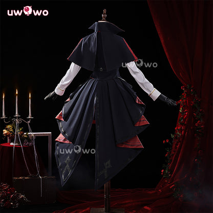 Uwowo Collab Series: Genshin Impact Sandrone Vampire Hunter Tea Party Cosplay Costume S-2XL