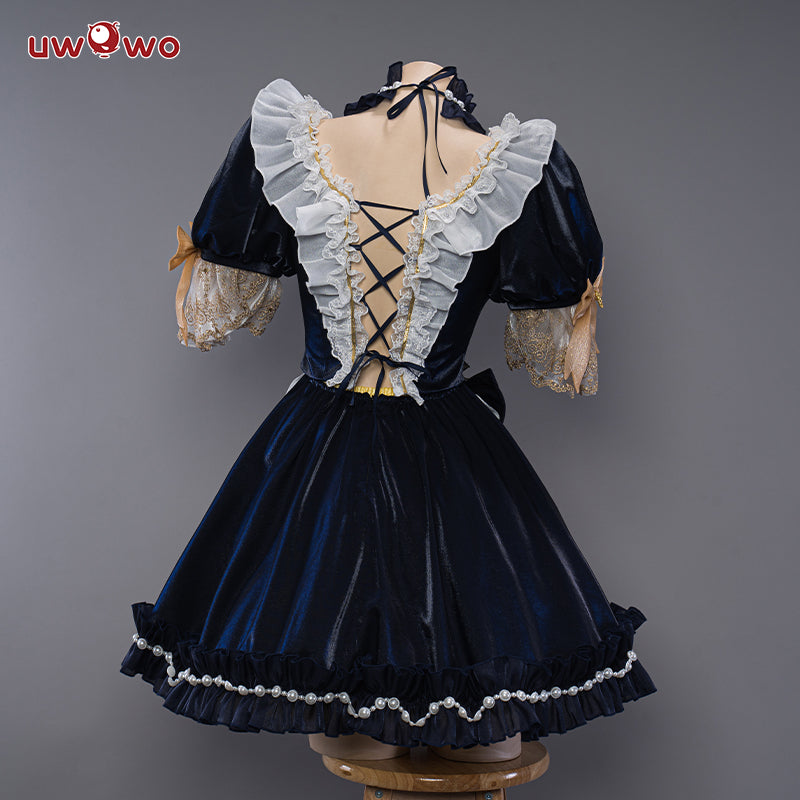 【Pre-sale】Uwowo Genshin Impact Fanart Navia Maid Cosplay Costume
