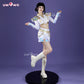 Uwowo Collab Series: Kpop  Zoey White Holographic Performance Cosplay Costume XS-3XL
