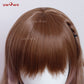 【Pre-sale】UWOWO Game Arknights Eyjafjalla Cosplay Wig 80cm Brown Silver Gray Gradient Wavy Hair Cosplay Wig