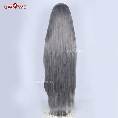 Uwowo Azur Lane  August von Parseval Wig Long Grey Hair