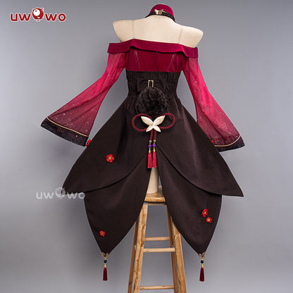 [Last Batch]【In Stock】Exclusive Uwowo Genshin Impact Fanart Hutao Bunny Suit Cute Cosplay Costume
