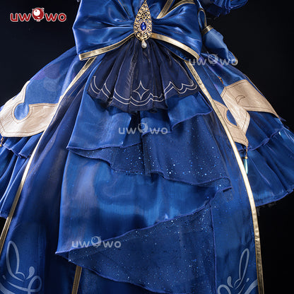 [Last Batch] INSTOCK-Exclusive Uwowo Genshin Impact Fanart Furina Focalors Short Gown Cosplay Costume